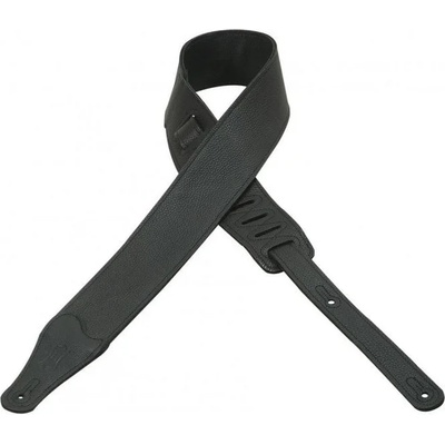 Levy's Ebony 2.5 Black Каишка за китара (M26BL-BLK)