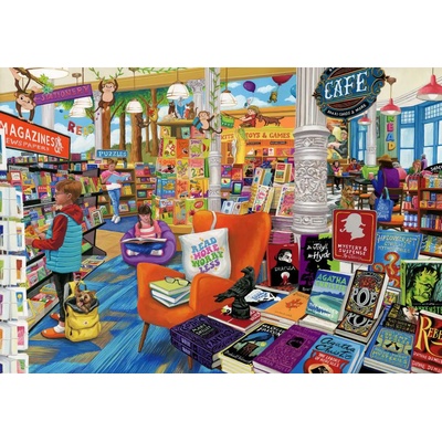Bluebird Puzzle - Puzzle Reading Room - 1 000 piese