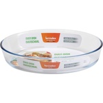 Koopman ТАВА ОВАЛ gl1000060 30.3х21.3х6.5см БОРОСИЛИКАТНО СТЪКЛО 2.4л (gl1000060)