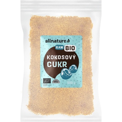 Allnature Kokosový cukr bio 500 g – Zbozi.Blesk.cz