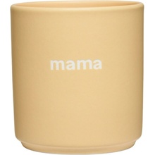DESIGN LETTERS Porcelánový hrnček Yellow Mama 300 ml