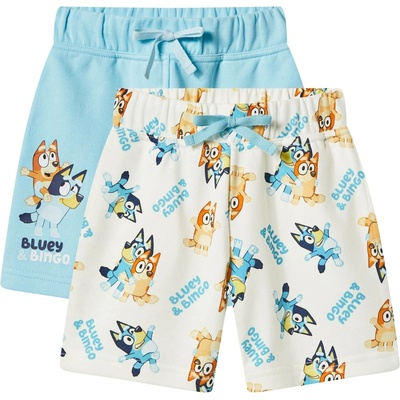 Dětské teplákové kraťasy, 2 kusy Bluey