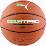 PUMA teamJAWS Court Pro Баскетболна кожа кафява/тъмна сянка размер 7
