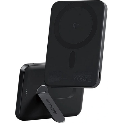 Panzer Портативна батерия PanzerGlass - Rotate Stand, 5 000mAh, черна (5715685028397)