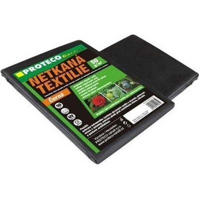 Proteco 10.89-C-32005 textília netkaná 50 g/m² 3,2 x 5 m čierna