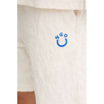 HUGO Blue къс панталон тип анцуг мъжки от памук Nagushort (50557799)