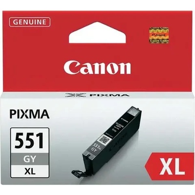 Canon ГЛАВА ЗА CANON PIXMA IP 7250/PIXMA MG 5450/6350 - Grey - ink tank - HIGH CAPACITY - /551/ - CLI-551XLGY (CLI551XLGY) - PN 6447B001 (201CANCLI551GYH)
