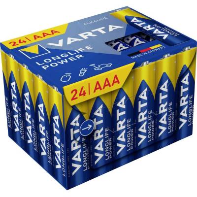 Varta Longlife AAA 24ks 4103301124