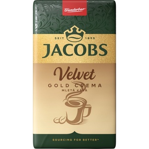 Douwe Egberts Мляно кафе Jacobs Velvet Gold Crema 250 г