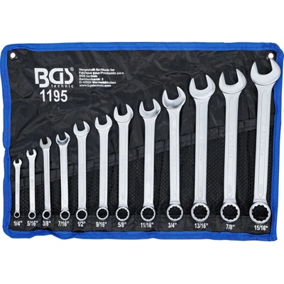 BGS technic Sada očkoplochých klíčů 12 ks BGS 1195