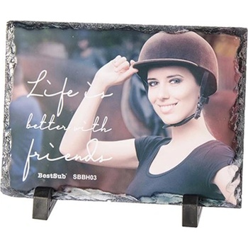 BESTSUB Камък за персонализация, правоъгълен, 15 х 20 cm