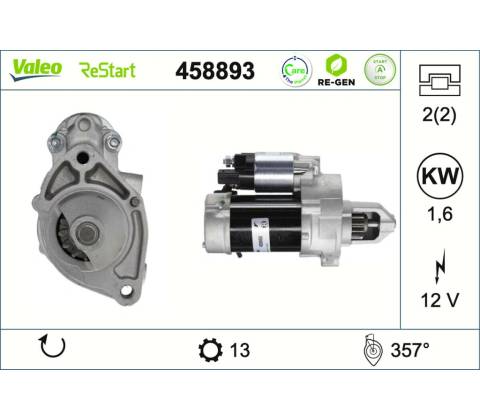 Štartér VALEO 458893