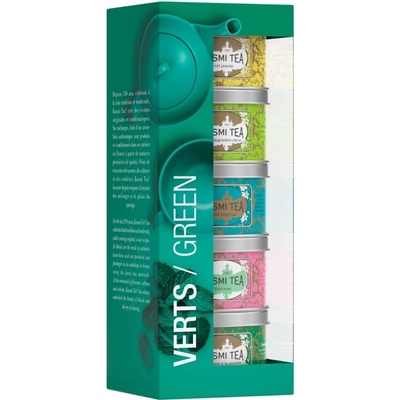 Kusmi Tea selection Green Teas 5 x 25 g