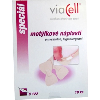 Viacell C122 Diskrétní motýlkové náplasti 42 x 72 mm