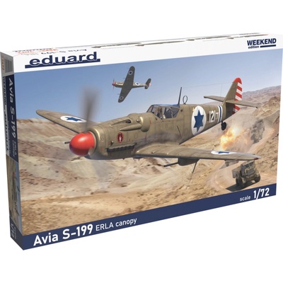 Eduard Avia S-199 ERLA canopy Weekend Edition 7472 1:72