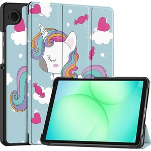 Techsuit Калъф - Samsung Galaxy Tab A11 / A9 - Techsuit FoldPro - Unicorn