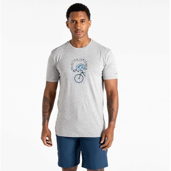 Dare2b pánské bavlněné tričko MOVEMENT III světle šedá