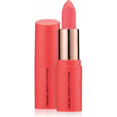 MUA Makeup Academy Creamy Matte krémová rtěnka s matným efektem Romance 3,2 g