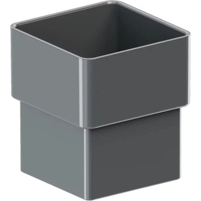 Gutta GuttaKrop Spojka zvodovej rúry 98 x 80,2 x 76,2 mm antracit