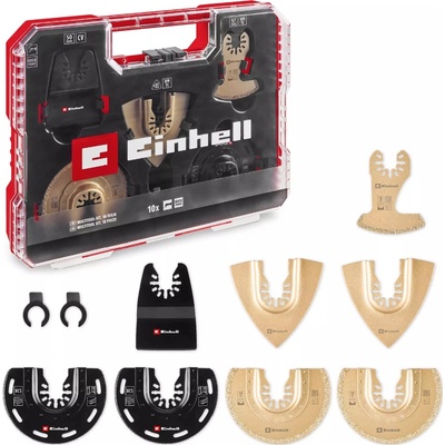EINHELL XLPlus-Case 10 ks súprava príslušenstva pre multifunkčné náradie, 49708110