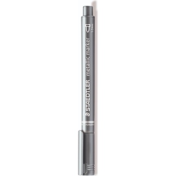 STAEDTLER Маркер Staedtler Metallic, об връх, 1-2 mm, сребрист (21966-А-СРЕБЪРЕН)