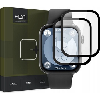 Hofi 2 броя хибриден протектор за Huawei Watch Fit 3 от Hofi Hybrid Pro+ - Черни (5906302309696)