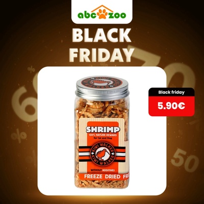 Kiwi Walker Mrazom sušené krevety 50 g