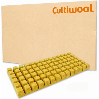 Cultiwool 36x36x40mm sadbovací kostky bez díry, plato 98ks 2940ks