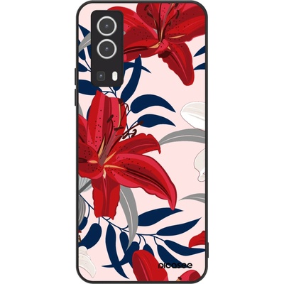 Pouzdro Picasee ULTIMATE CASE Vivo Y72 5G - Red Lily
