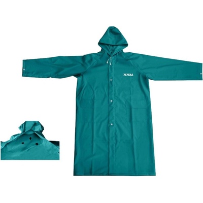 TOTAL Дъждобран total, зелен, два джоба (tl ind thtrc031)