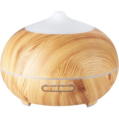 Activeshop Aroma difuzér zvlhčovač vzduchu SPA 06 světlé dřevo 400 ml + časovač