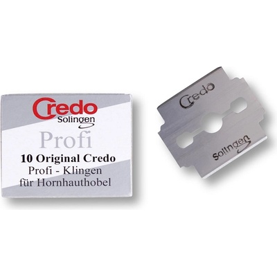 Credo Žiletky k zrezávač kože Profi 10 ks