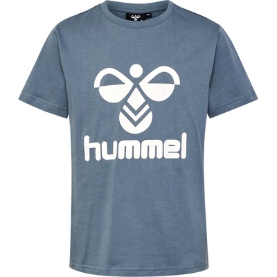 Hummel Тениска 'Tres' синьо, размер 146