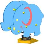Playfactory КЛАТУШКА elephant sr0020