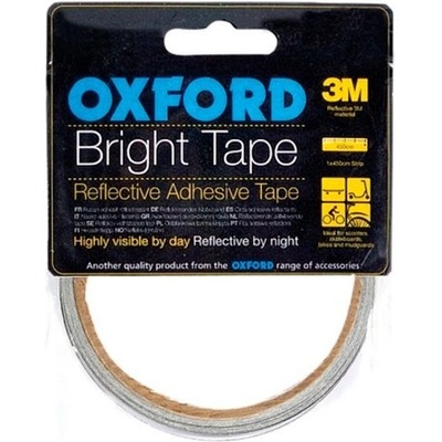 Oxford reflexné samolepiace páska Bright Tape šedá reflexné, 4,5 m, 10 mm