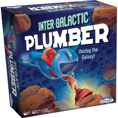 OutSet Настолна игра Inter-galactic Plumber - Семейна (19360)