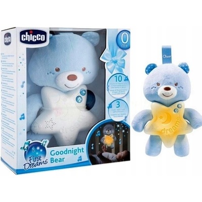 Chicco Goodnight Bear modrá
