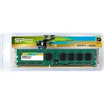 SILICON POWER DDR3 4GB 1600MHz CL11 SP004GBLTU160N02