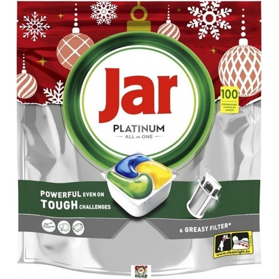 Jar Platinum Yellow Xmas tablety do myčky 100 ks