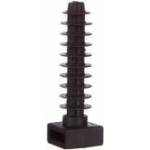 EM Group Mounting rail black for ties F=8mm BMKN5458E /100pcs. /
