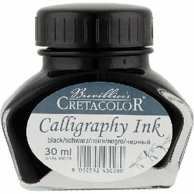 Cretacolor aligrafický atrament na písanie 30 ml čierny