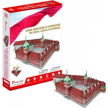CubicFun 3D puzzle Královský hrad, Polsko 105 ks