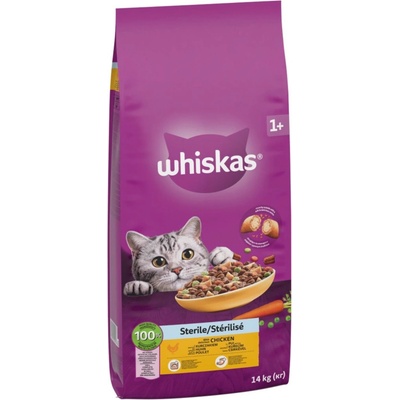 Whiskas Sterilní krmivo 14 kg