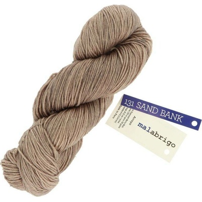 Malabrigo Arroyo Sand Bank 131 šedohnědá