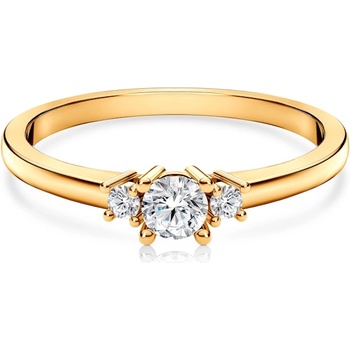 SAVICKI Годежен пръстен savicki: злато, диамант