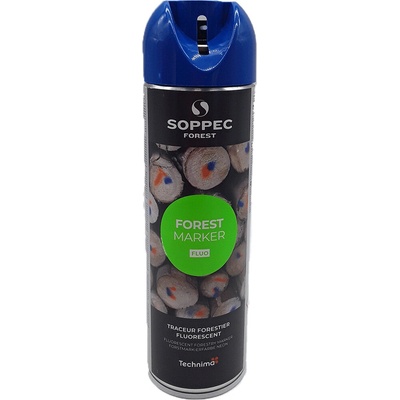 SOPPEC Značkovací sprej Forest Marker 500 ml modrá