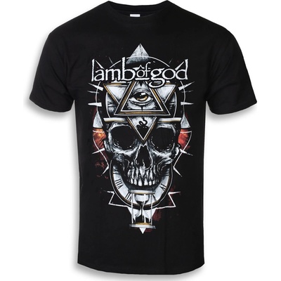 ROCK OFF мъжка тениска Lamb Of God - Всички Виждащи червен - ROCK OFF - LAMBTS04MB