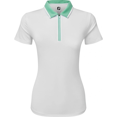 FootJoy Colour Block Lisle White/Mint