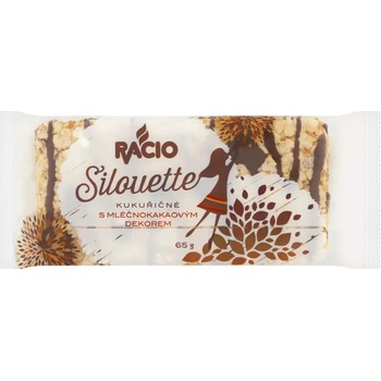 Racio Silouette kukuřičné s mléčnokakaovým dekorem 65 g