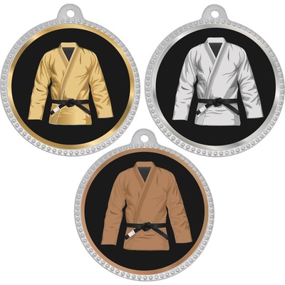 VIZINGR Kimono medaile D75-LAC028 D75-LAC028 bronz